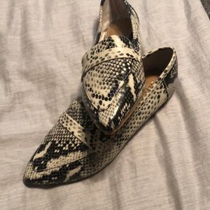 Snake Skin Flats